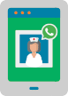 Atendimento pelo celular